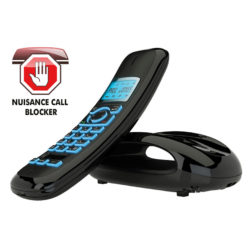 iDect Solo Plus Cordless Telephone with Answering Machine – Single